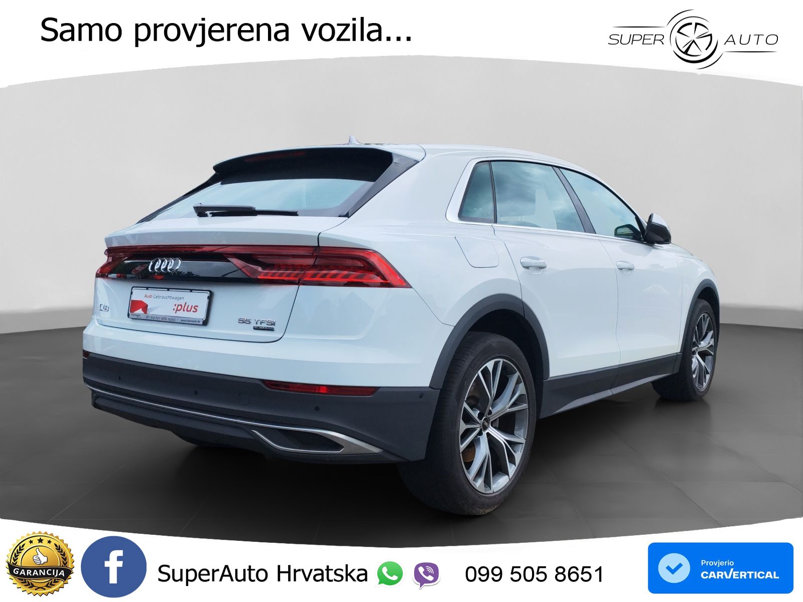 Audi Q8 55 TFSI V6 (340 KS) quattro Tiptronic