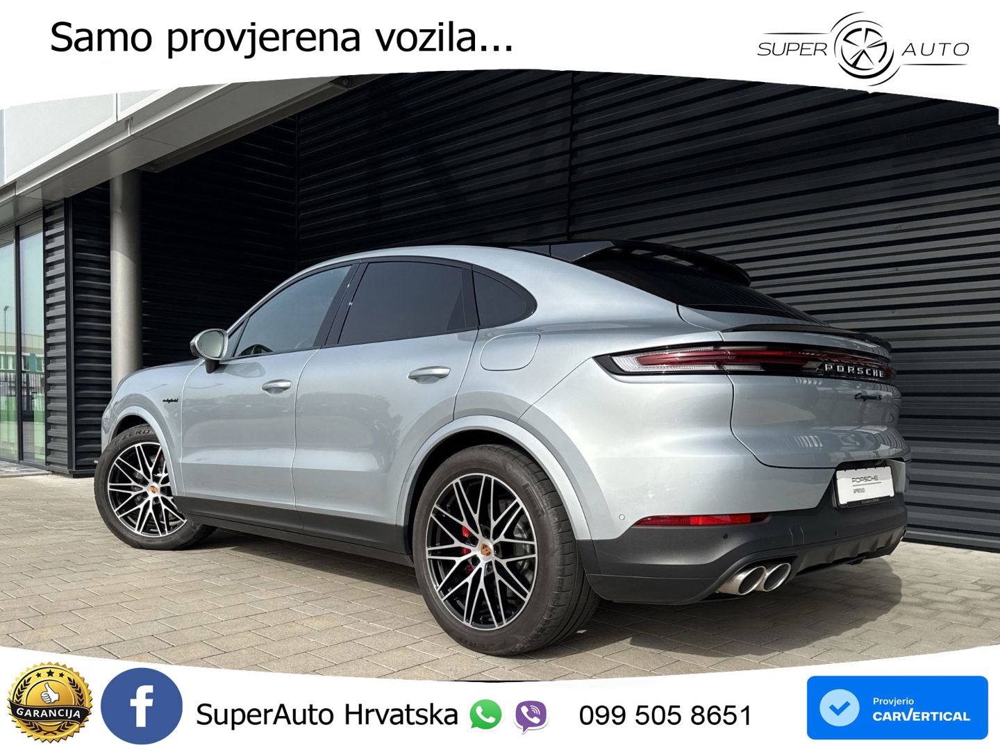 Porsche Cayenne Coupe S 3.0 V6 (519 KS) E-Hybrid Tiptronic S
