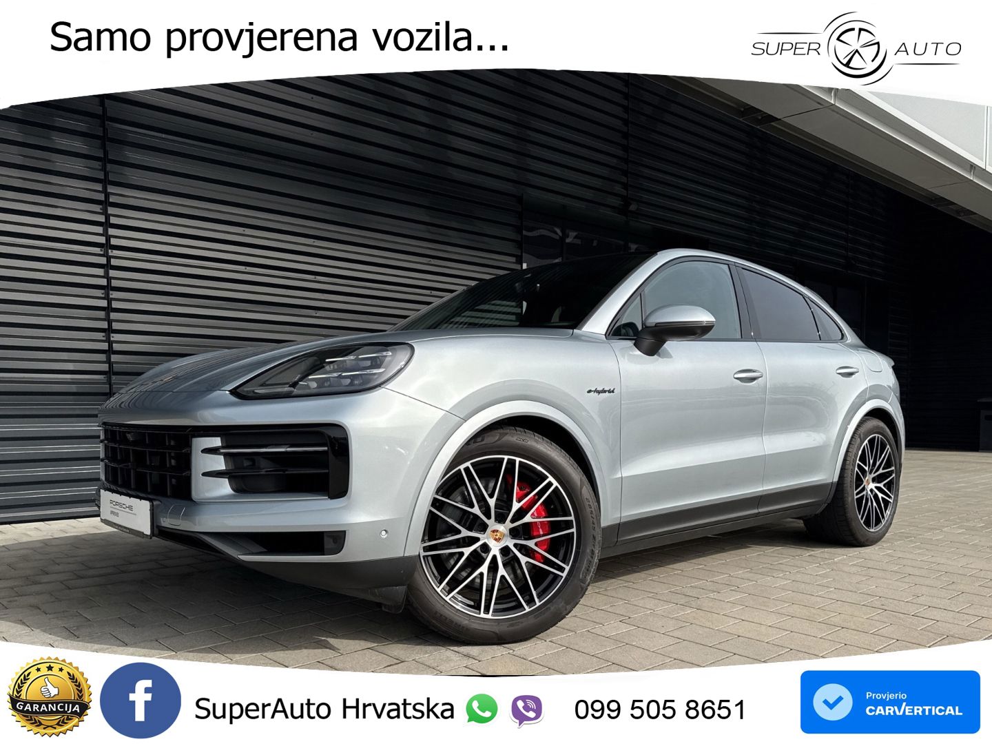 Porsche Cayenne Coupe S 3.0 V6 (519 KS) E-Hybrid Tiptronic S
