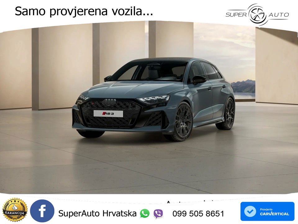 Audi RS3 Sedan 2.5 TFSI (400 KS) quattro S tronic LED+GR SJED+ACC