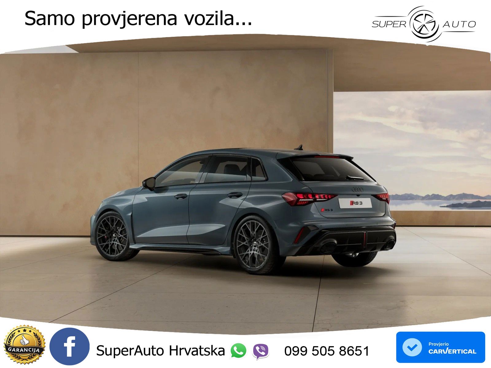 Audi RS3 Sedan 2.5 TFSI (400 KS) quattro S tronic LED+GR SJED+ACC