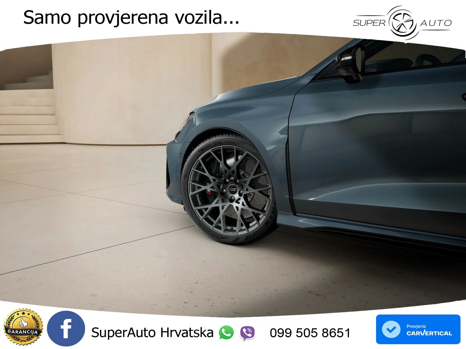 Audi RS3 Sedan 2.5 TFSI (400 KS) quattro S tronic LED+GR SJED+ACC