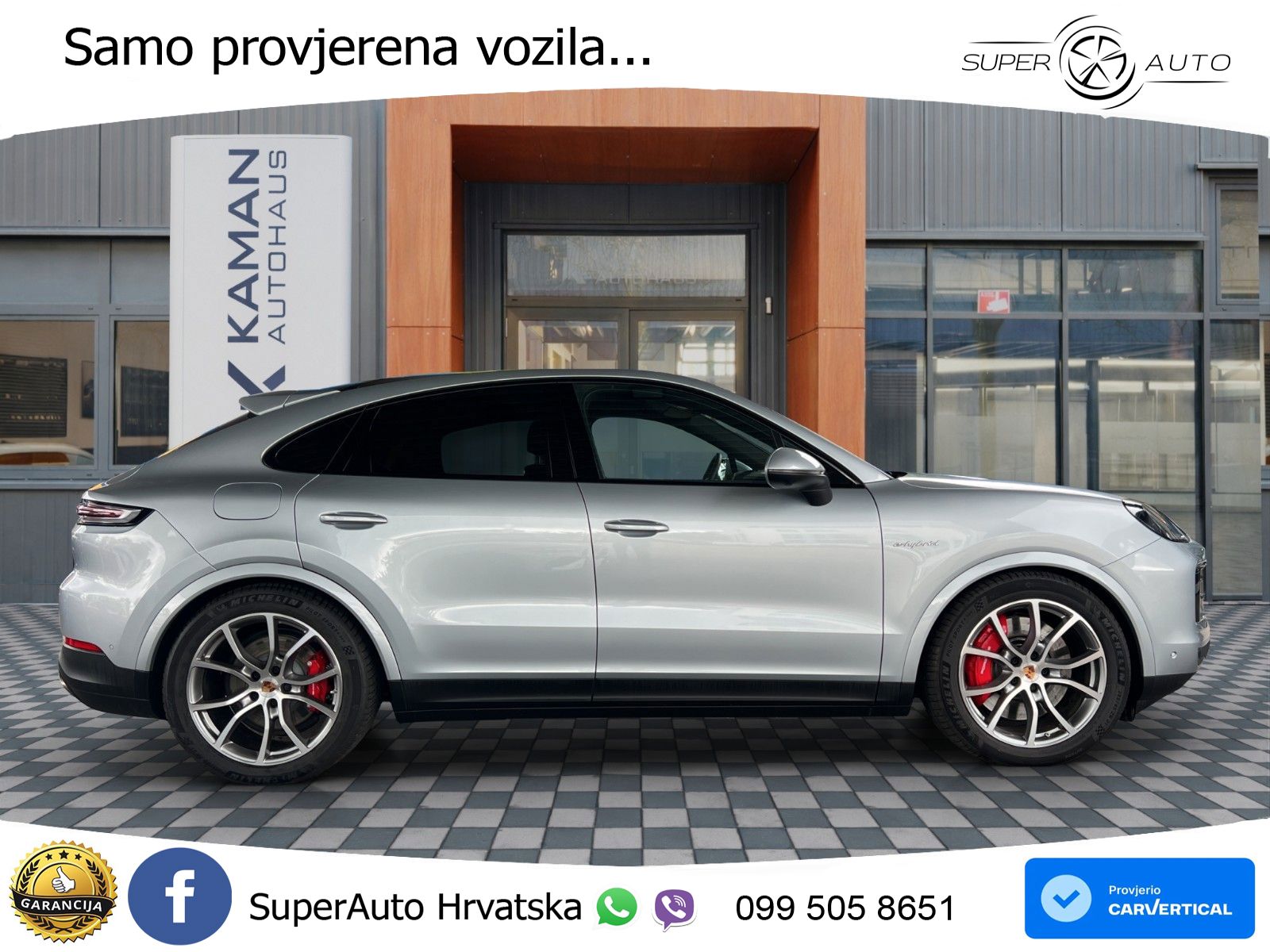 Porsche Cayenne Coupe S 3.0 V6 (519 KS) E-Hybrid Tiptronic S