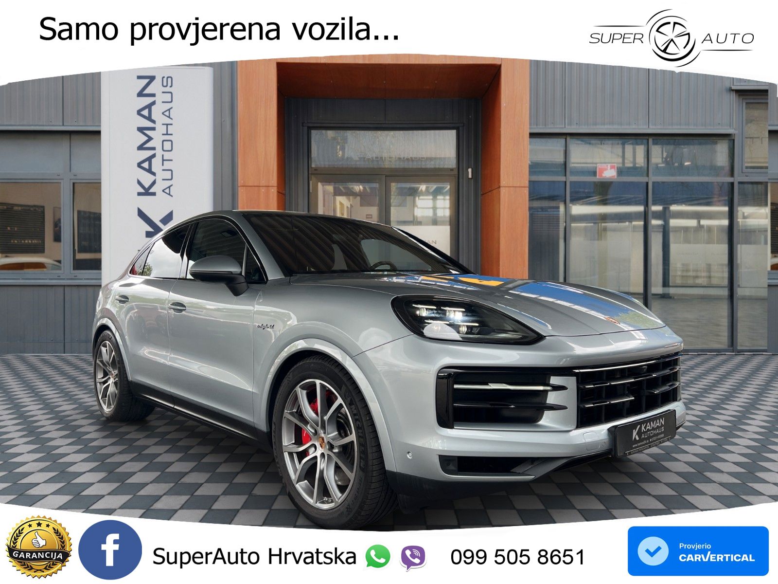 Porsche Cayenne Coupe S 3.0 V6 (519 KS) E-Hybrid Tiptronic S