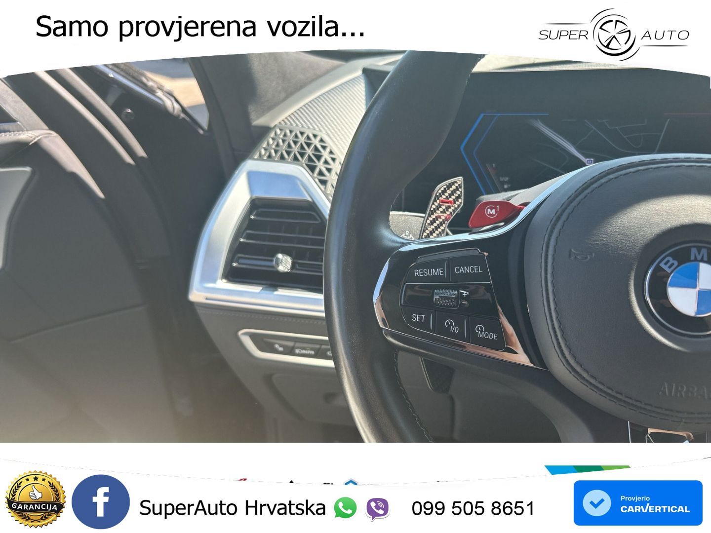 BMW XM 4.4 V8 (653 KS) xDrive Steptronic LED+GR SJED+ACC