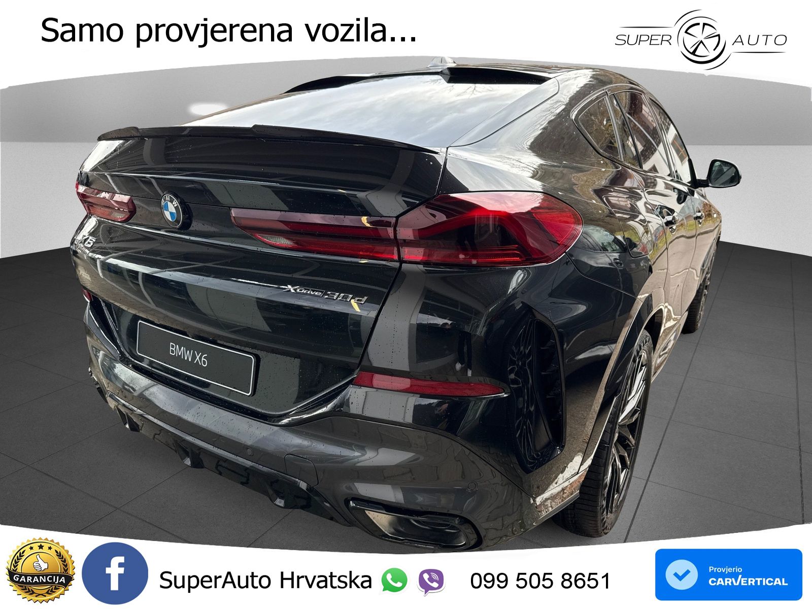 BMW X6 30d (298 KS) xDrive Steptronic M Sport LED+GR SJED+ACC