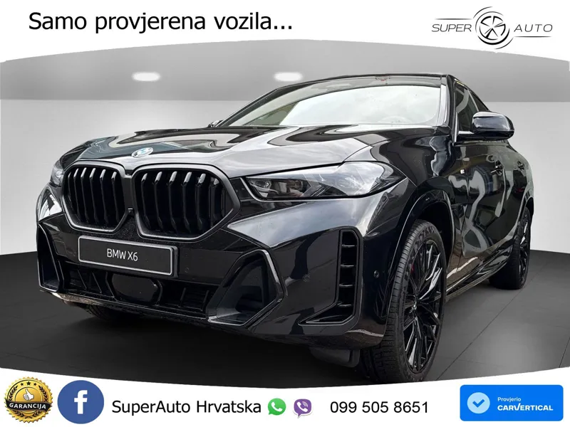 BMW X6 30d (298 KS) xDrive Steptronic M Sport LED+GR SJED+ACC