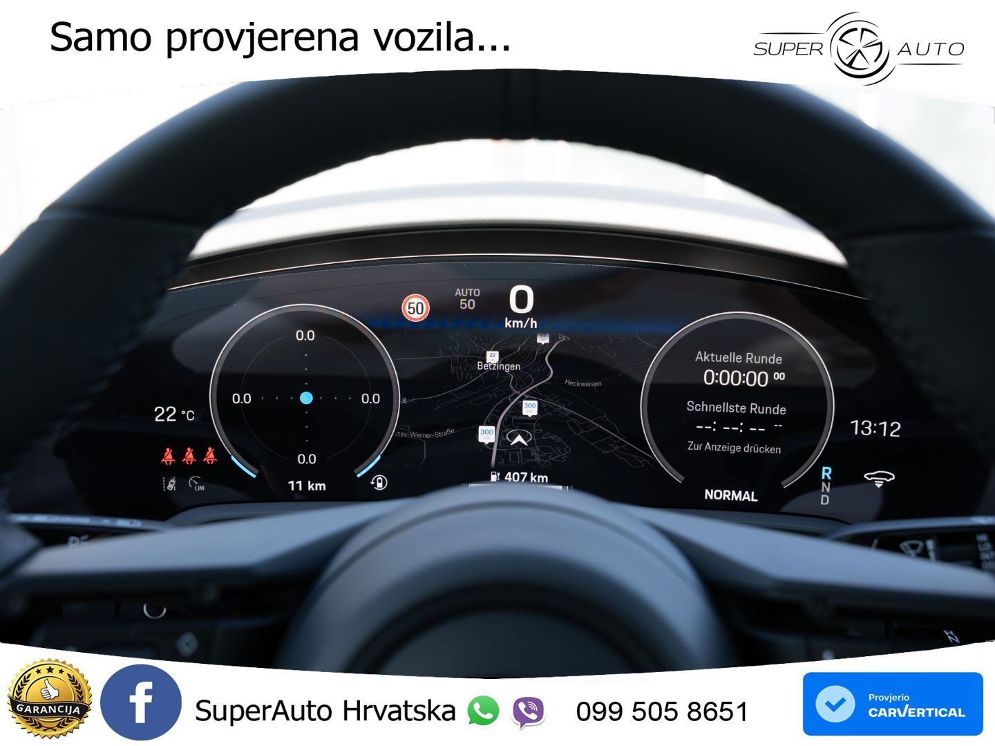 Porsche Taycan 4 105 kWh (435 KS)