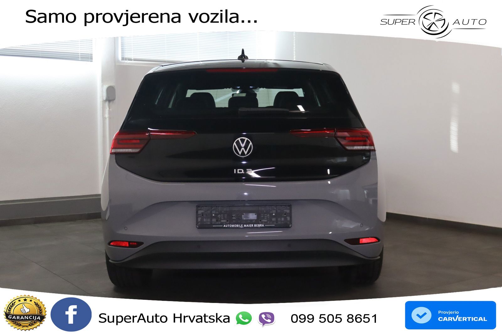 Volkswagen ID.3 Pro 62 kWh (204 KS)
