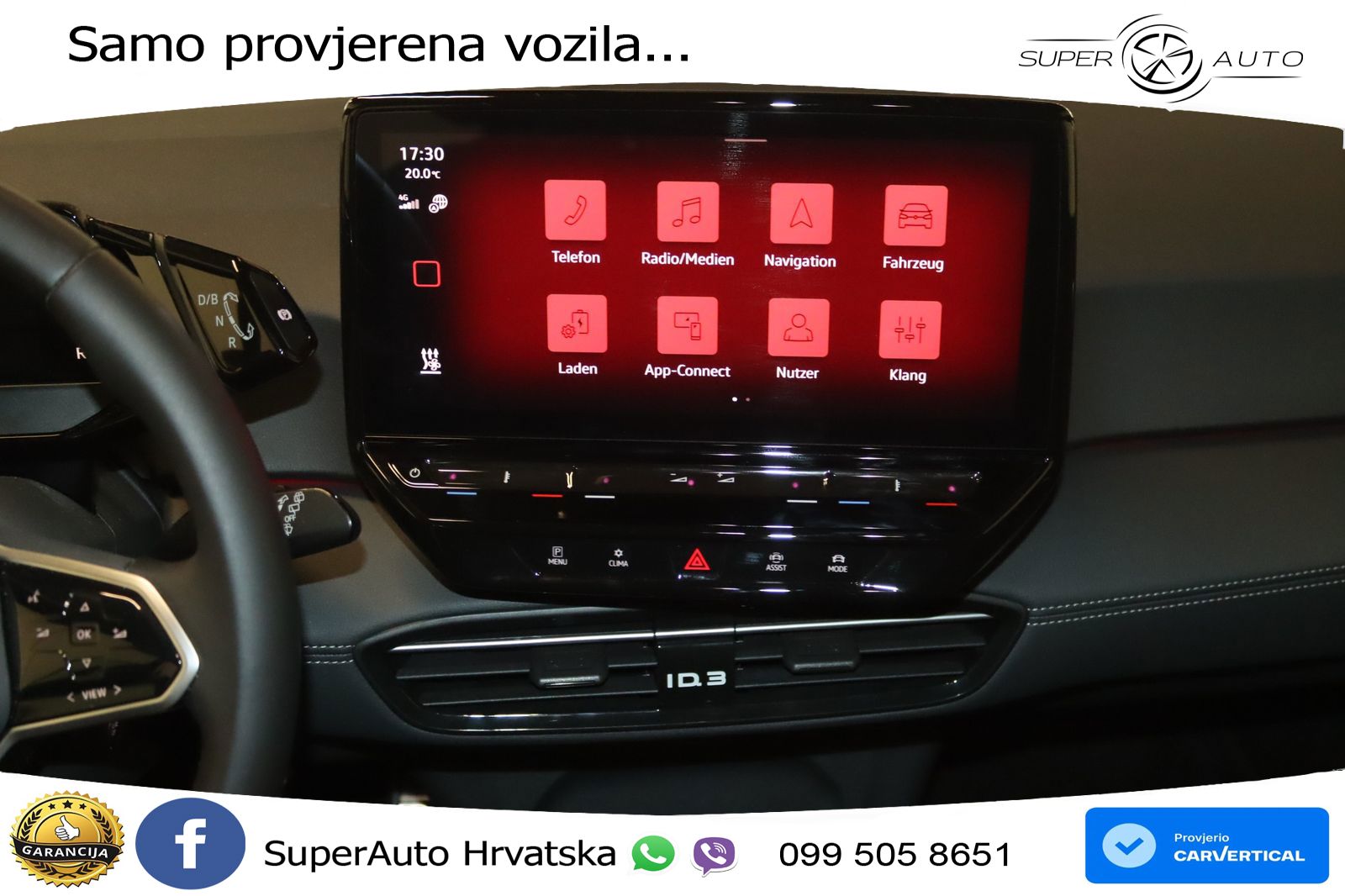 Volkswagen ID.3 Pro 62 kWh (204 KS)