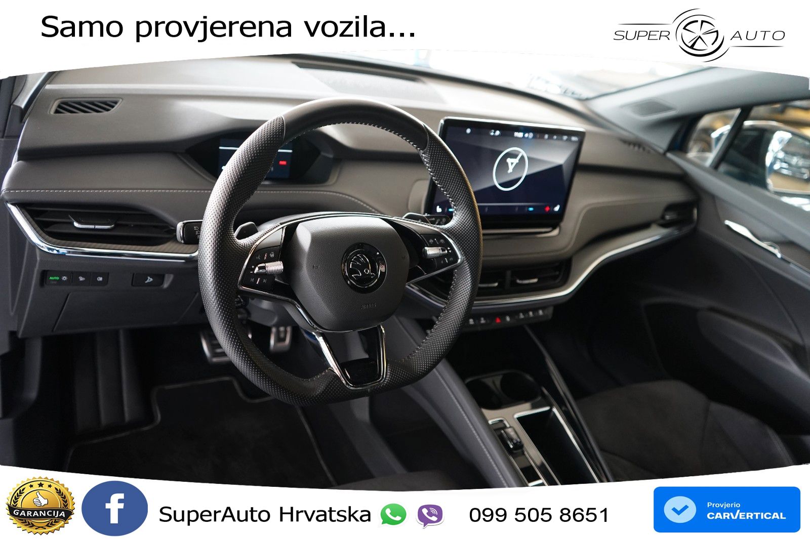 Škoda Enyaq iV 80 82 kWh (204 KS) SportLine LED+GR SJED+ACC