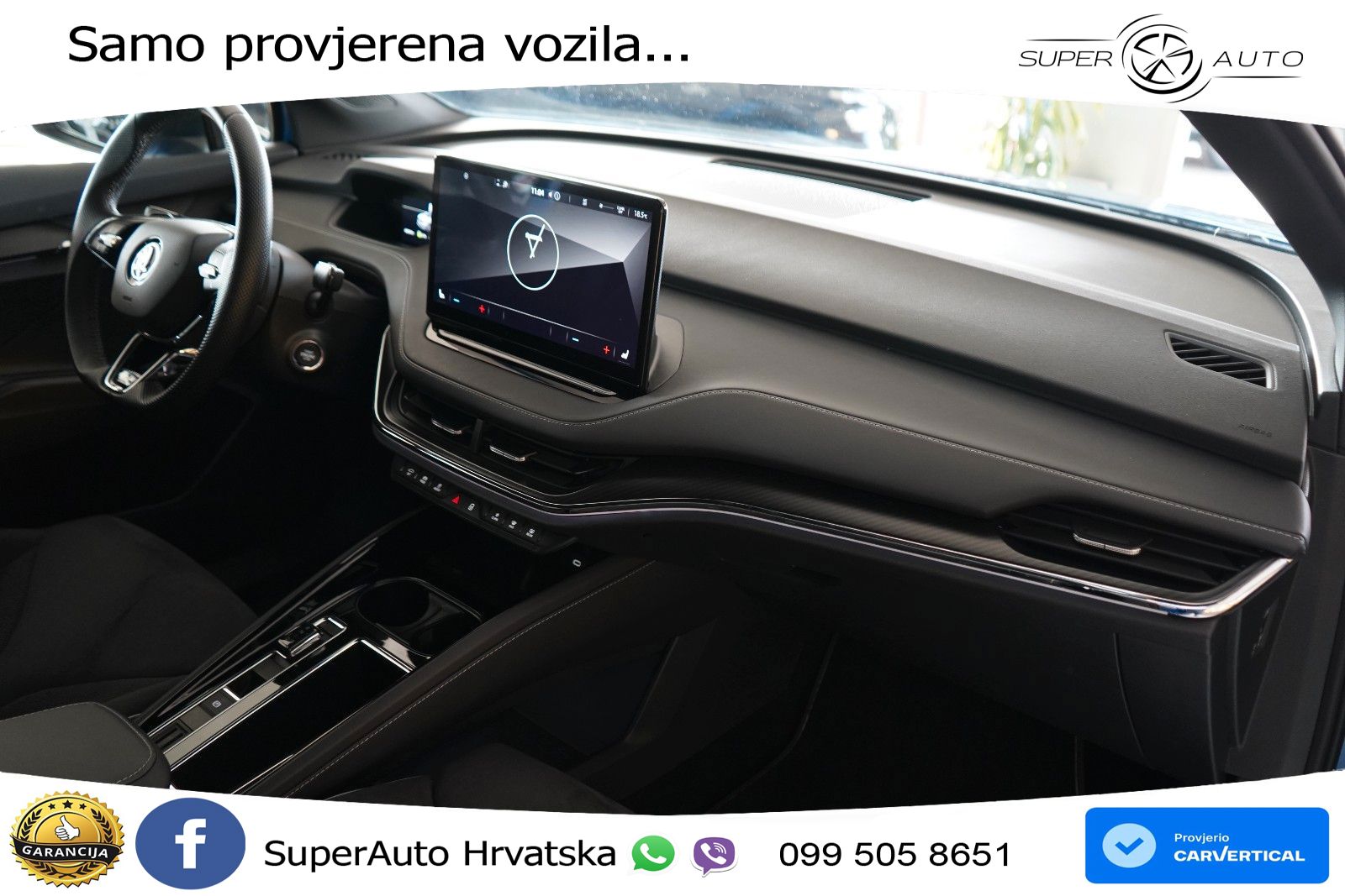 Škoda Enyaq iV 80 82 kWh (204 KS) SportLine LED+GR SJED+ACC