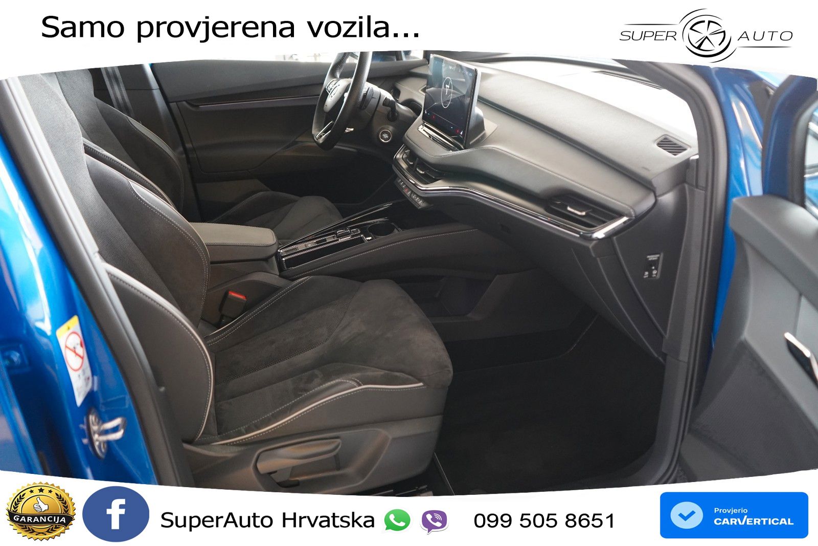 Škoda Enyaq iV 80 82 kWh (204 KS) SportLine LED+GR SJED+ACC
