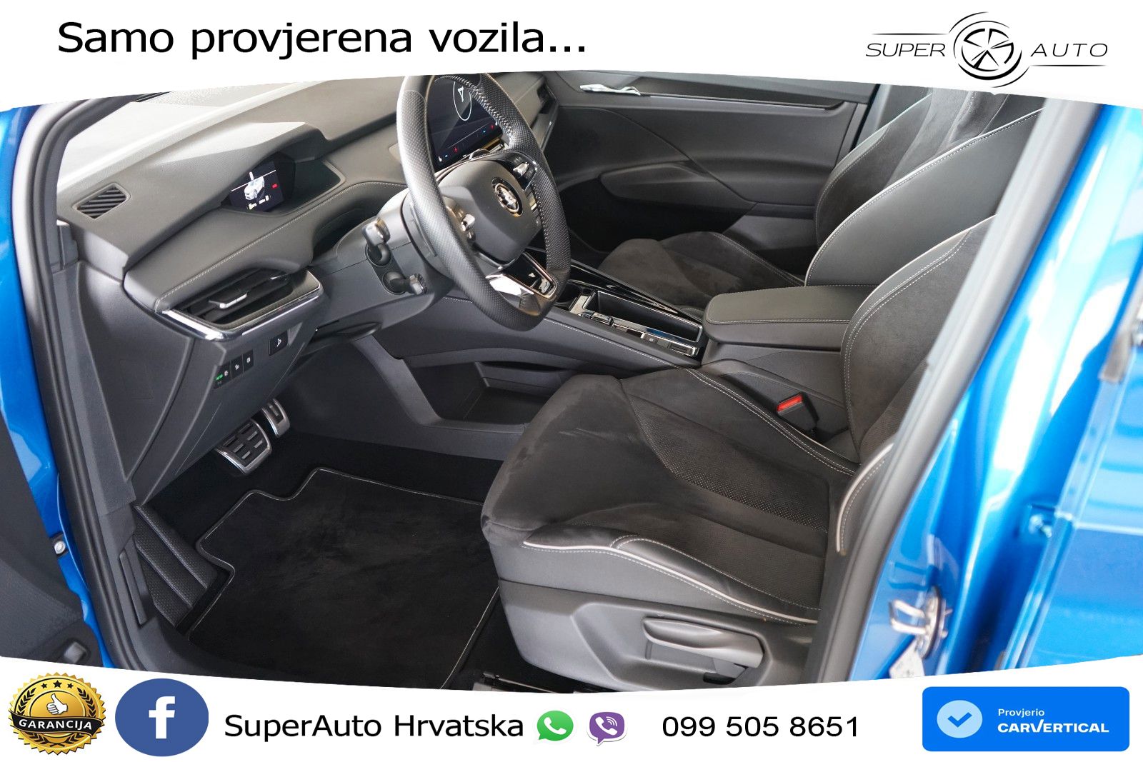 Škoda Enyaq iV 80 82 kWh (204 KS) SportLine LED+GR SJED+ACC
