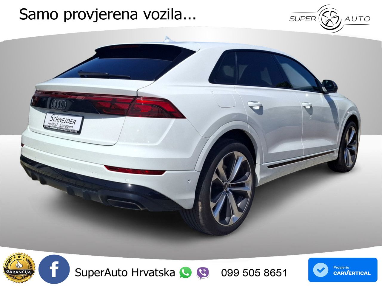 Audi Q8 50 TDI V6 (286 KS) quattro Tiptronic MATRIX+GR SJED+KAM