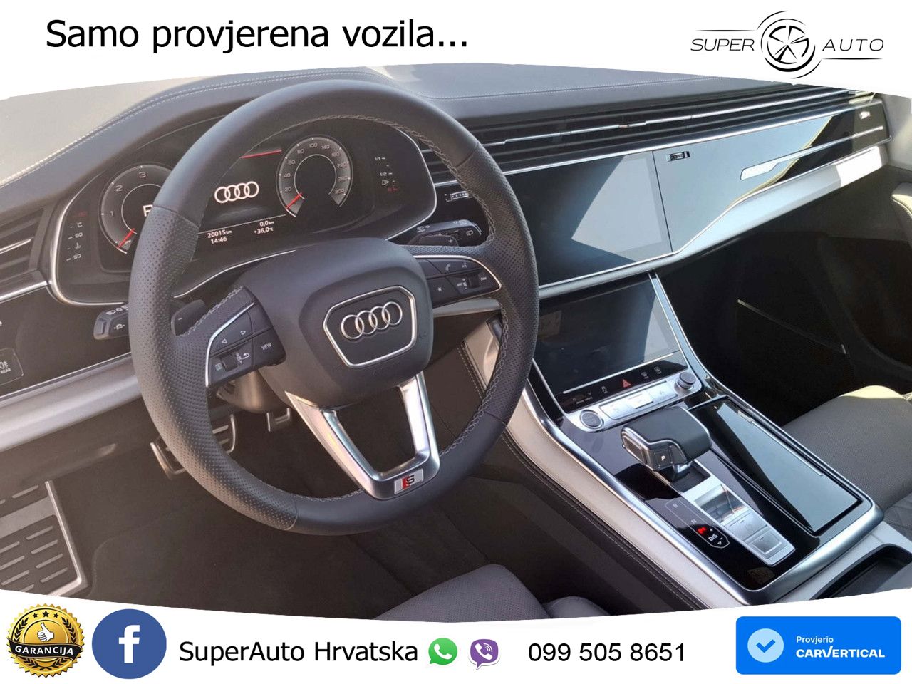 Audi Q8 50 TDI V6 (286 KS) quattro Tiptronic MATRIX+GR SJED+KAM