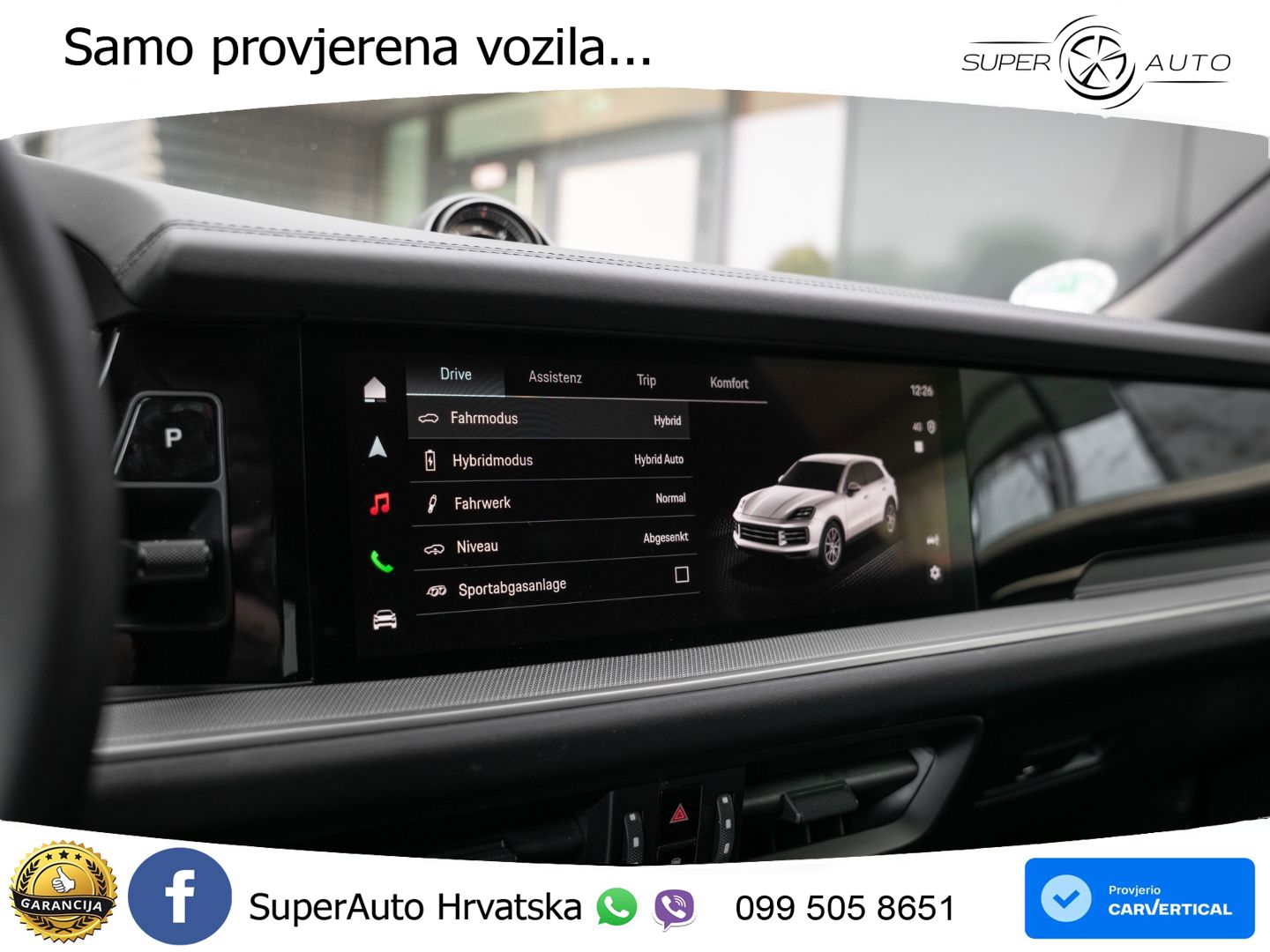 Porsche Cayenne S 3.0 V6 (519 KS) E-Hybrid Tiptronic S