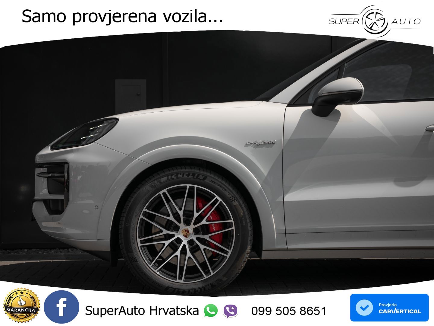 Porsche Cayenne S 3.0 V6 (519 KS) E-Hybrid Tiptronic S