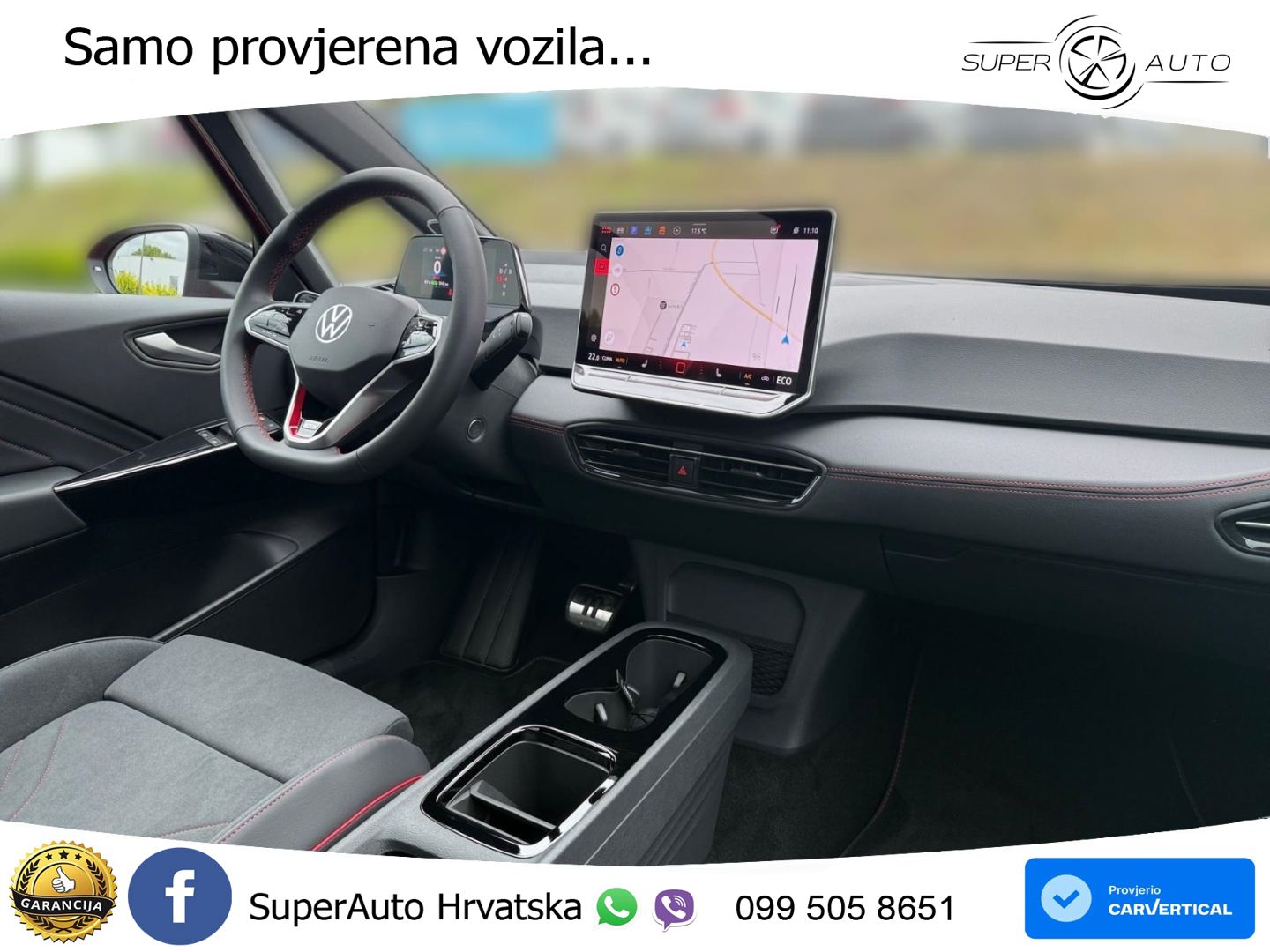 Volkswagen ID.3 GTX Performance 84 kWh (326 KS) LED+GR SJED+ACC