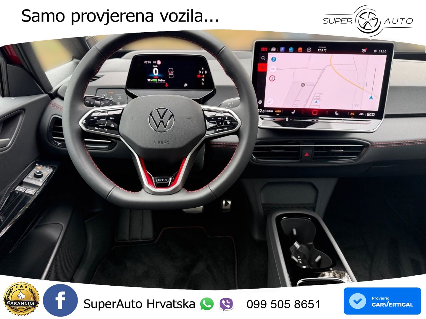 Volkswagen ID.3 GTX Performance 84 kWh (326 KS) LED+GR SJED+ACC