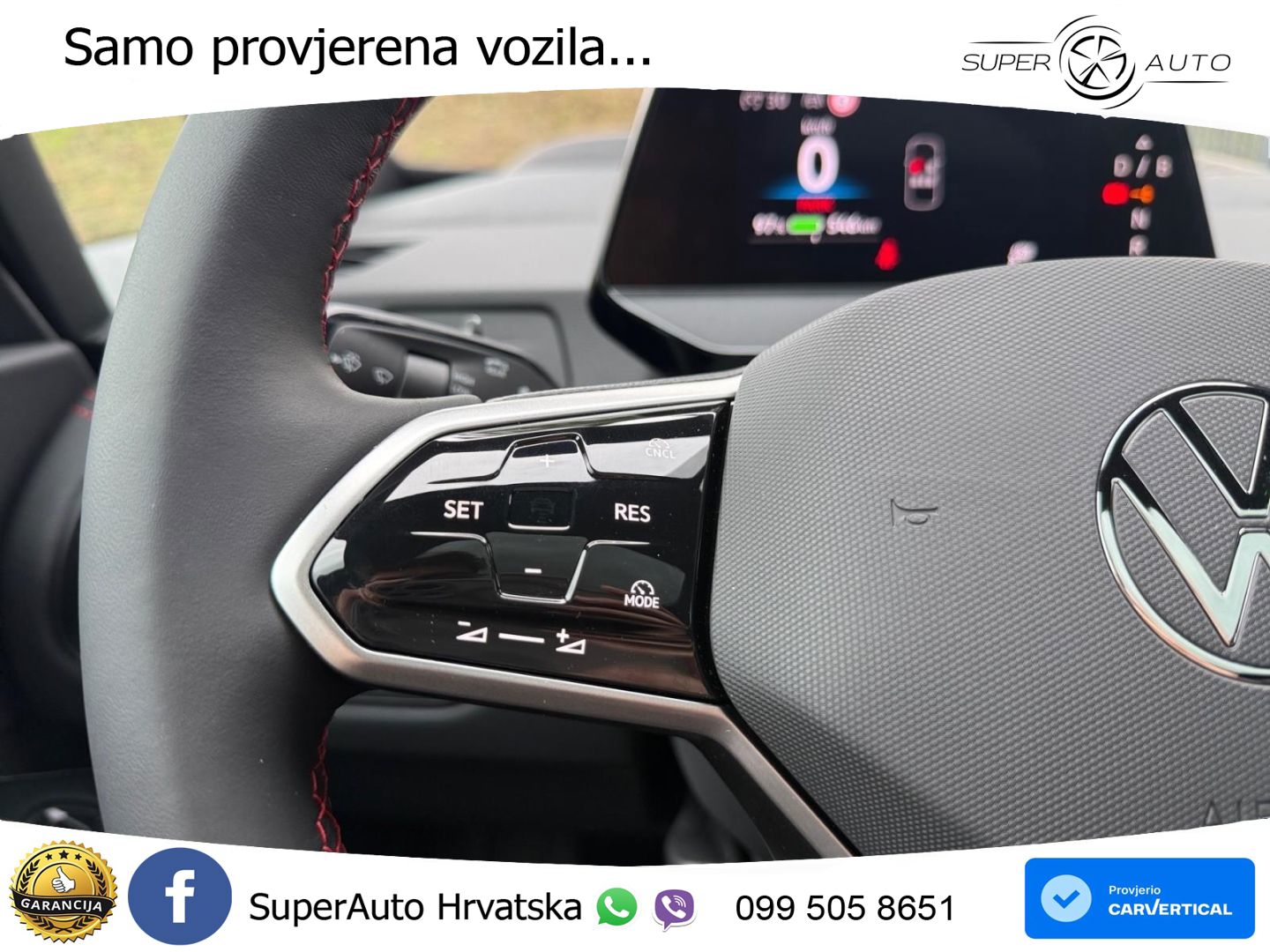Volkswagen ID.3 GTX Performance 84 kWh (326 KS) LED+GR SJED+ACC
