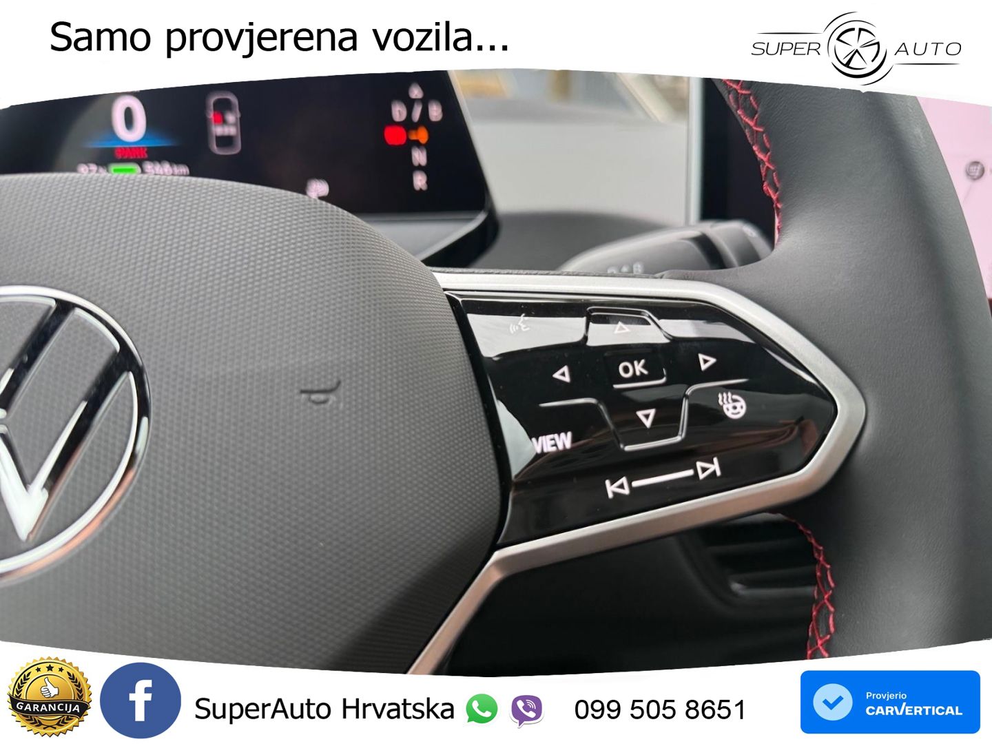 Volkswagen ID.3 GTX Performance 84 kWh (326 KS) LED+GR SJED+ACC