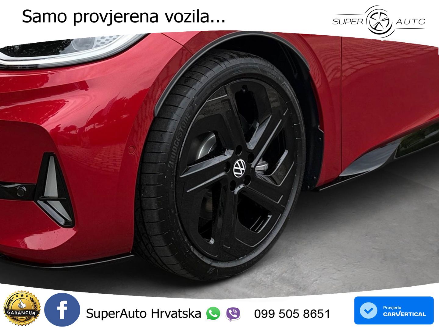 Volkswagen ID.3 GTX Performance 84 kWh (326 KS) LED+GR SJED+ACC