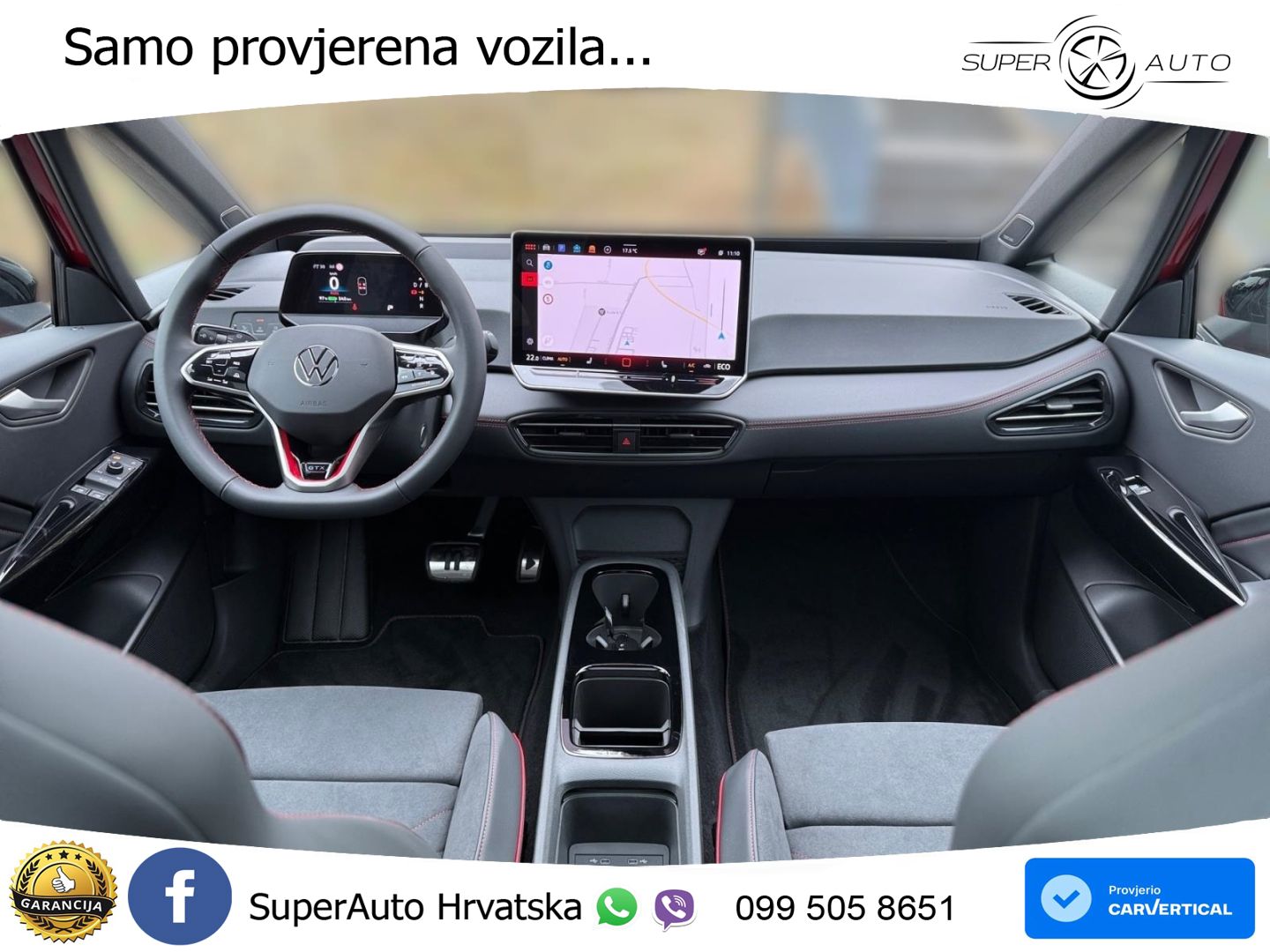Volkswagen ID.3 GTX Performance 84 kWh (326 KS) LED+GR SJED+ACC