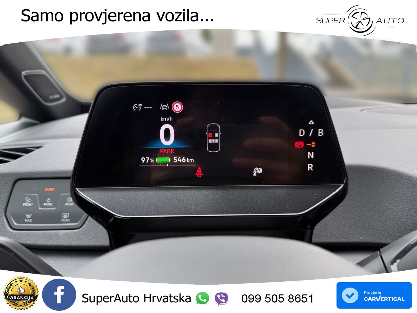 Volkswagen ID.3 GTX Performance 84 kWh (326 KS) LED+GR SJED+ACC