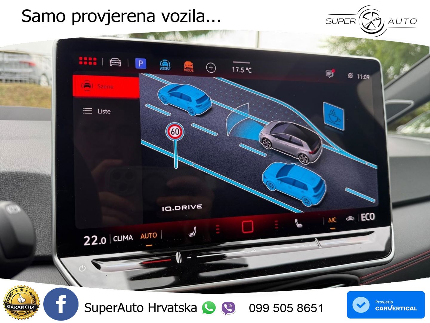 Volkswagen ID.3 GTX Performance 84 kWh (326 KS) LED+GR SJED+ACC