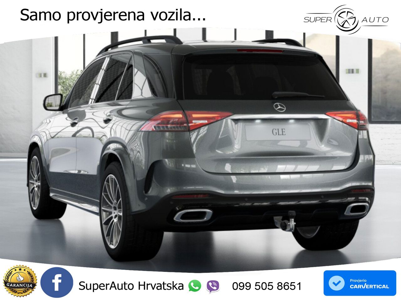 Mercedes GLE 450d (367 KS) EQ Boost 4MATIC 9G-TRONIC AMG LED+GR SJED+ACC