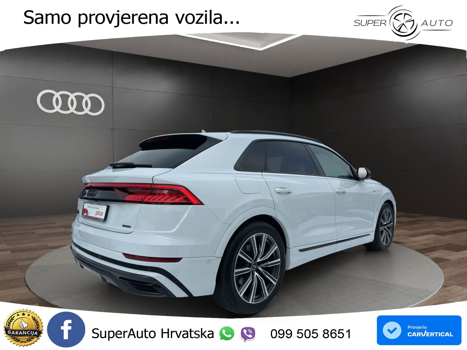 Audi Q8 50 TDI V6 (286 KS) quattro Tiptronic