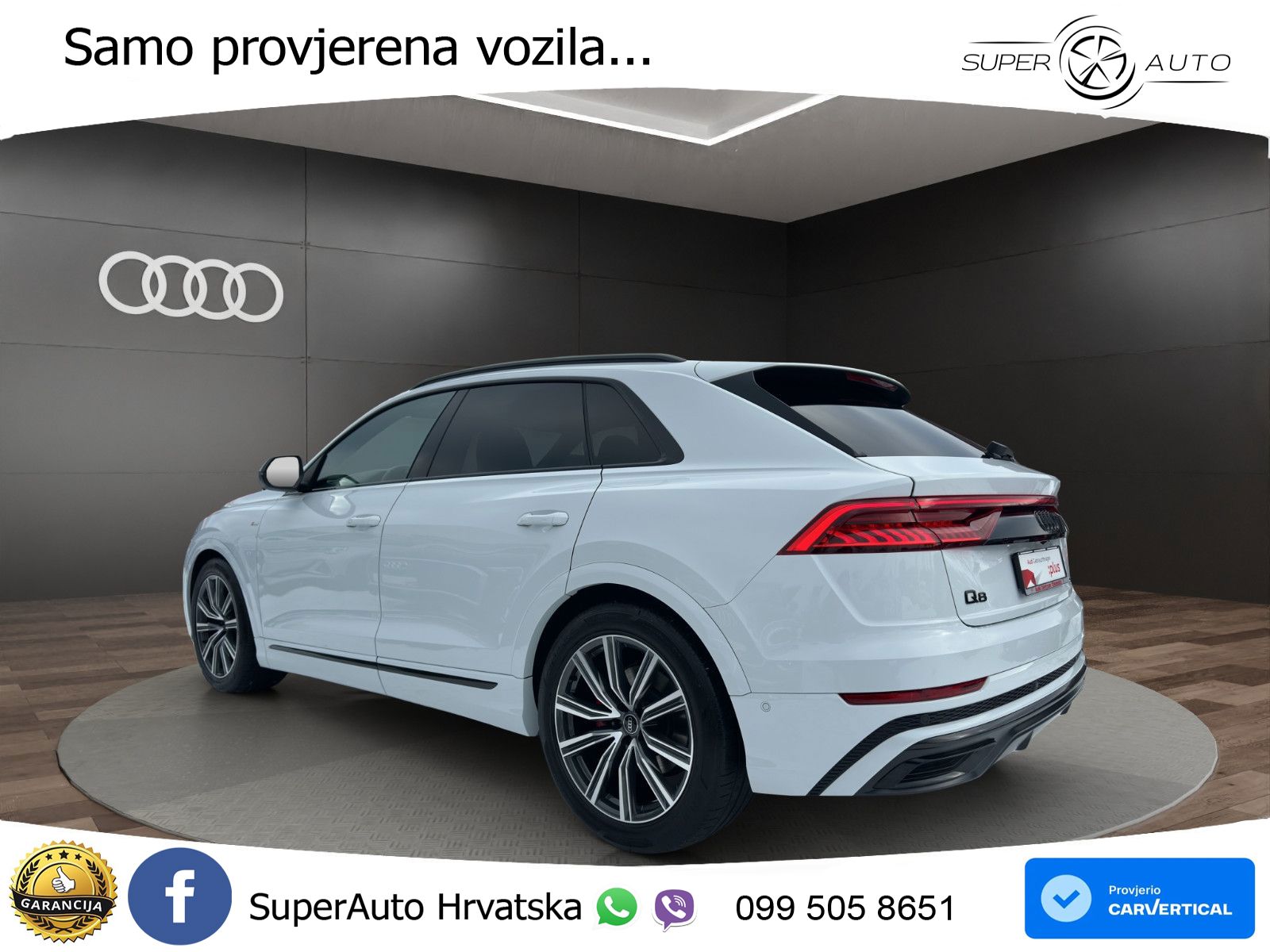 Audi Q8 50 TDI V6 (286 KS) quattro Tiptronic