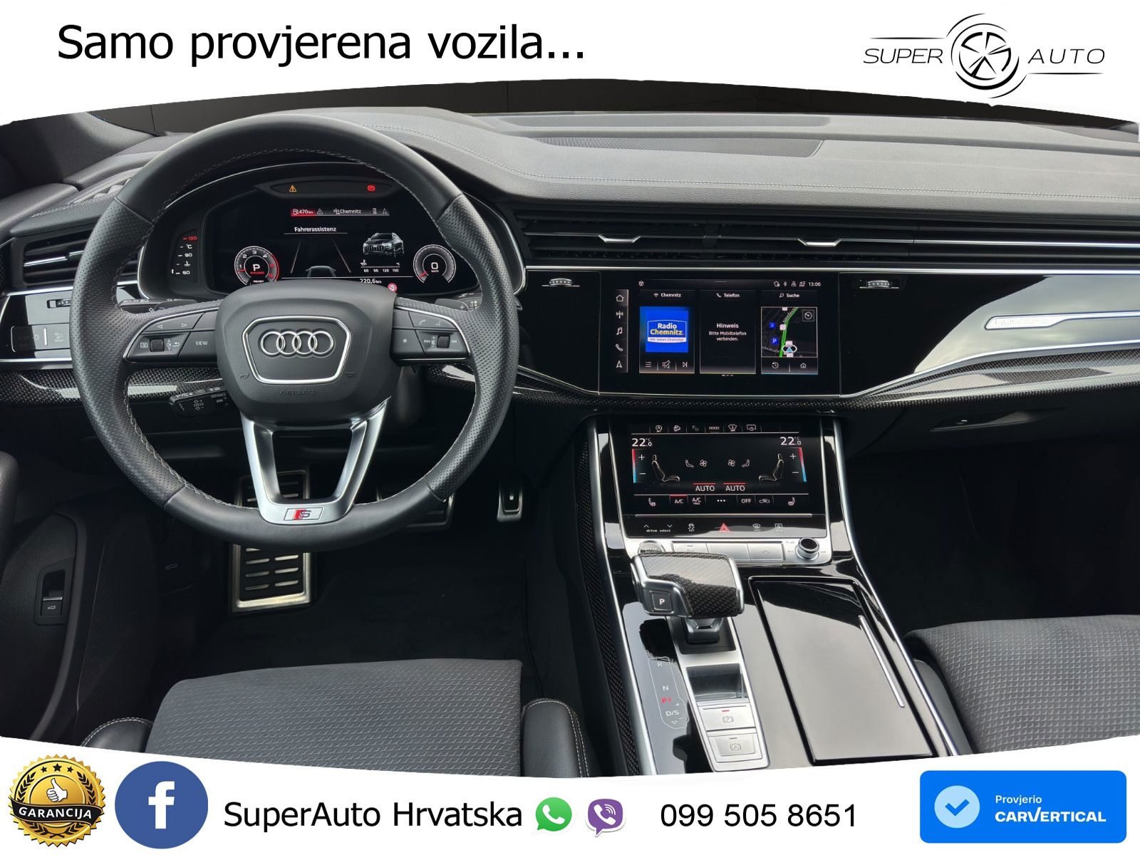 Audi Q8 50 TDI V6 (286 KS) quattro Tiptronic