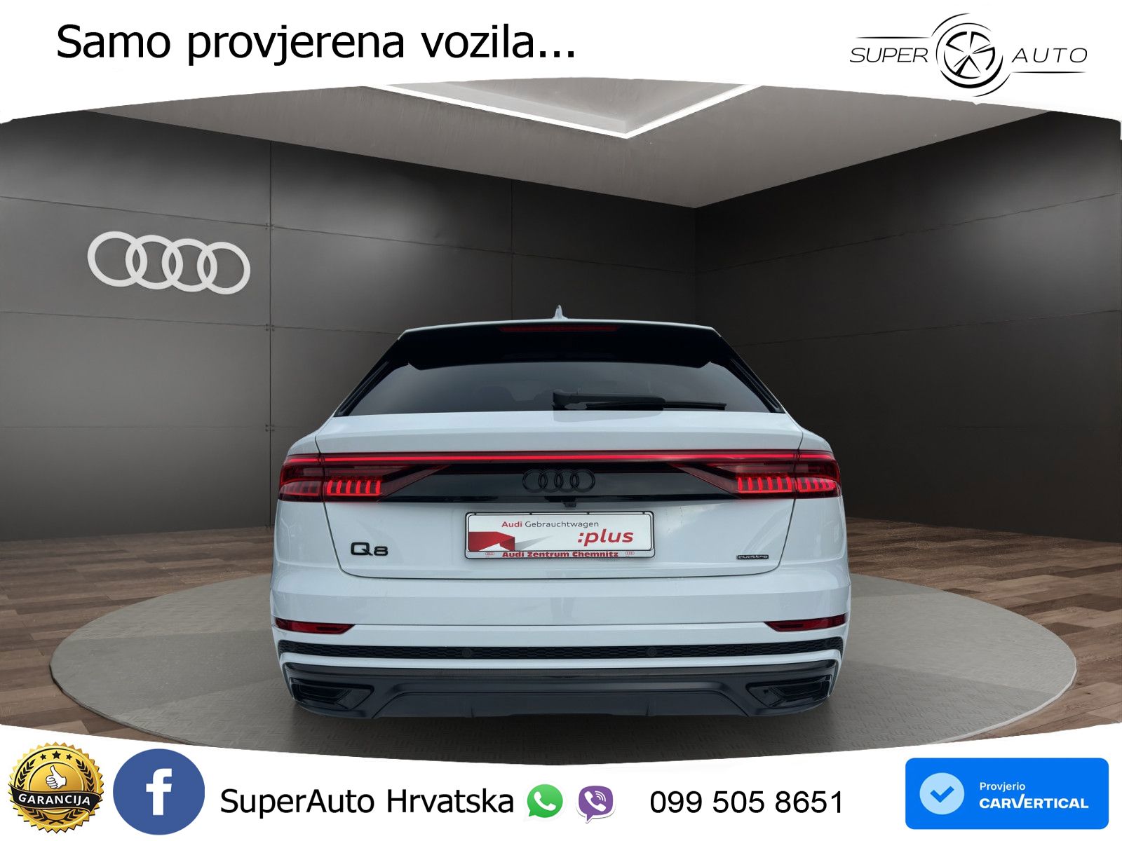 Audi Q8 50 TDI V6 (286 KS) quattro Tiptronic