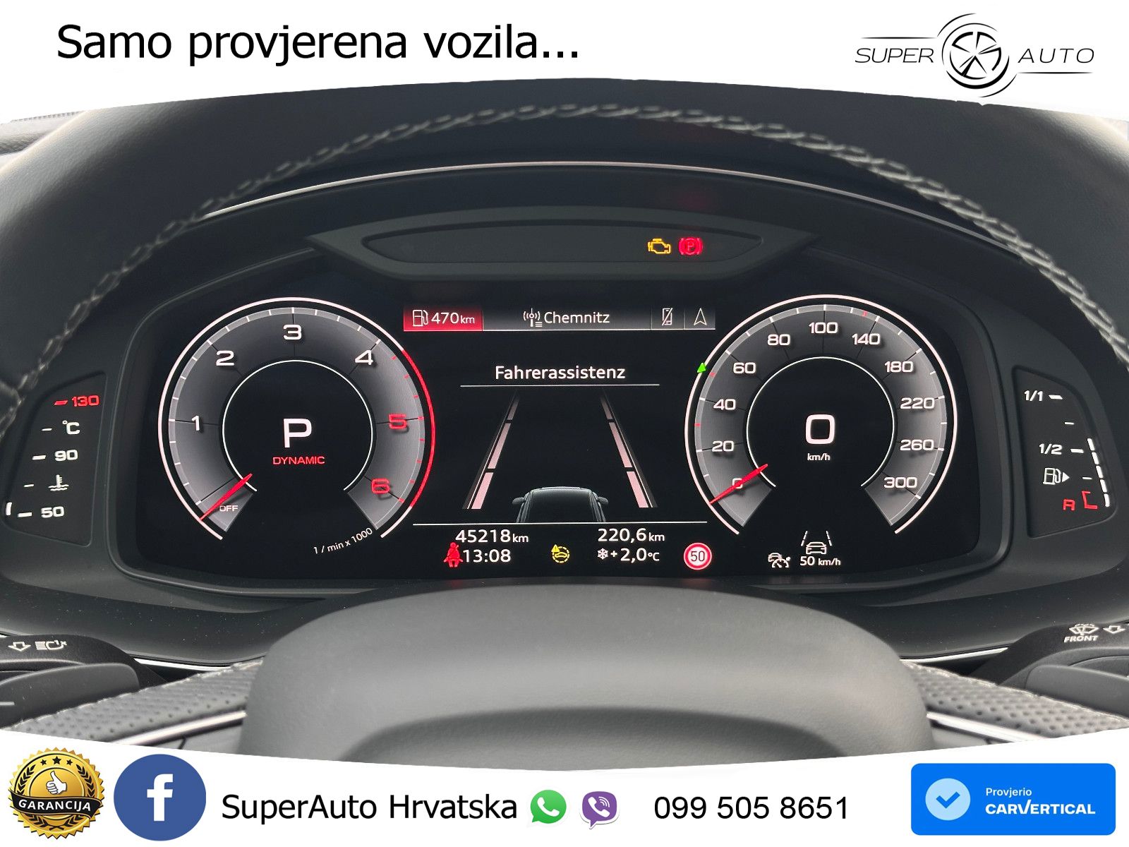 Audi Q8 50 TDI V6 (286 KS) quattro Tiptronic