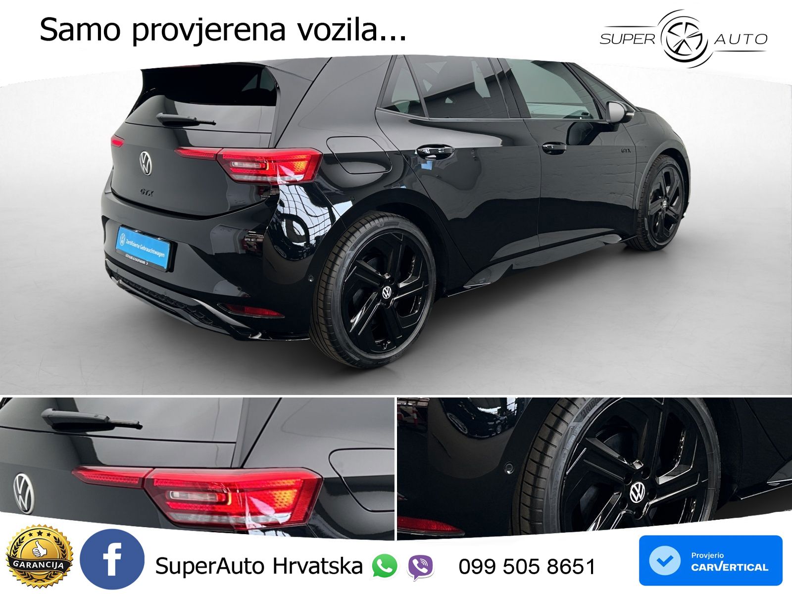 Volkswagen ID.3 GTX Performance 84 kWh (326 KS)