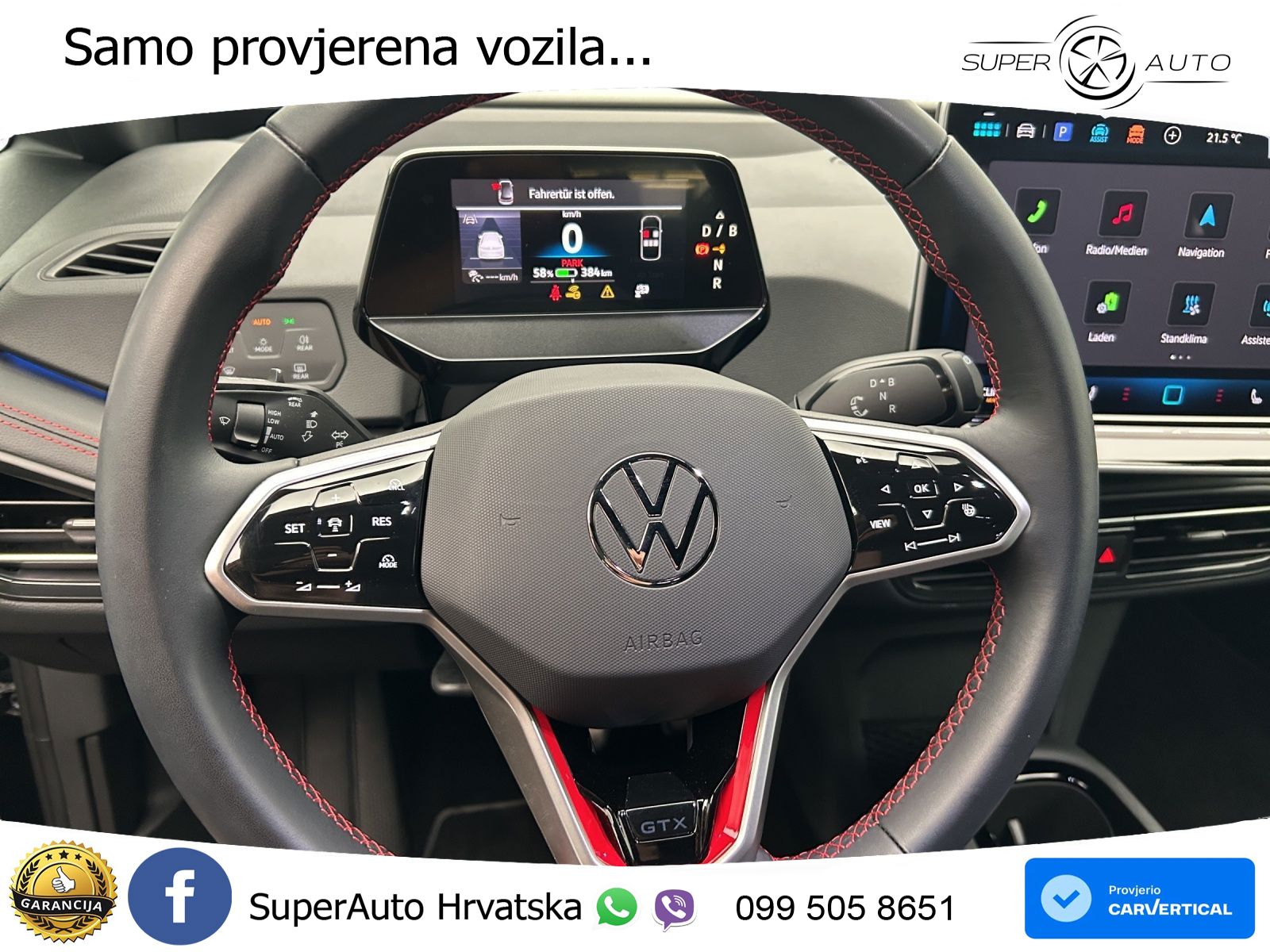 Volkswagen ID.3 GTX Performance 84 kWh (326 KS)
