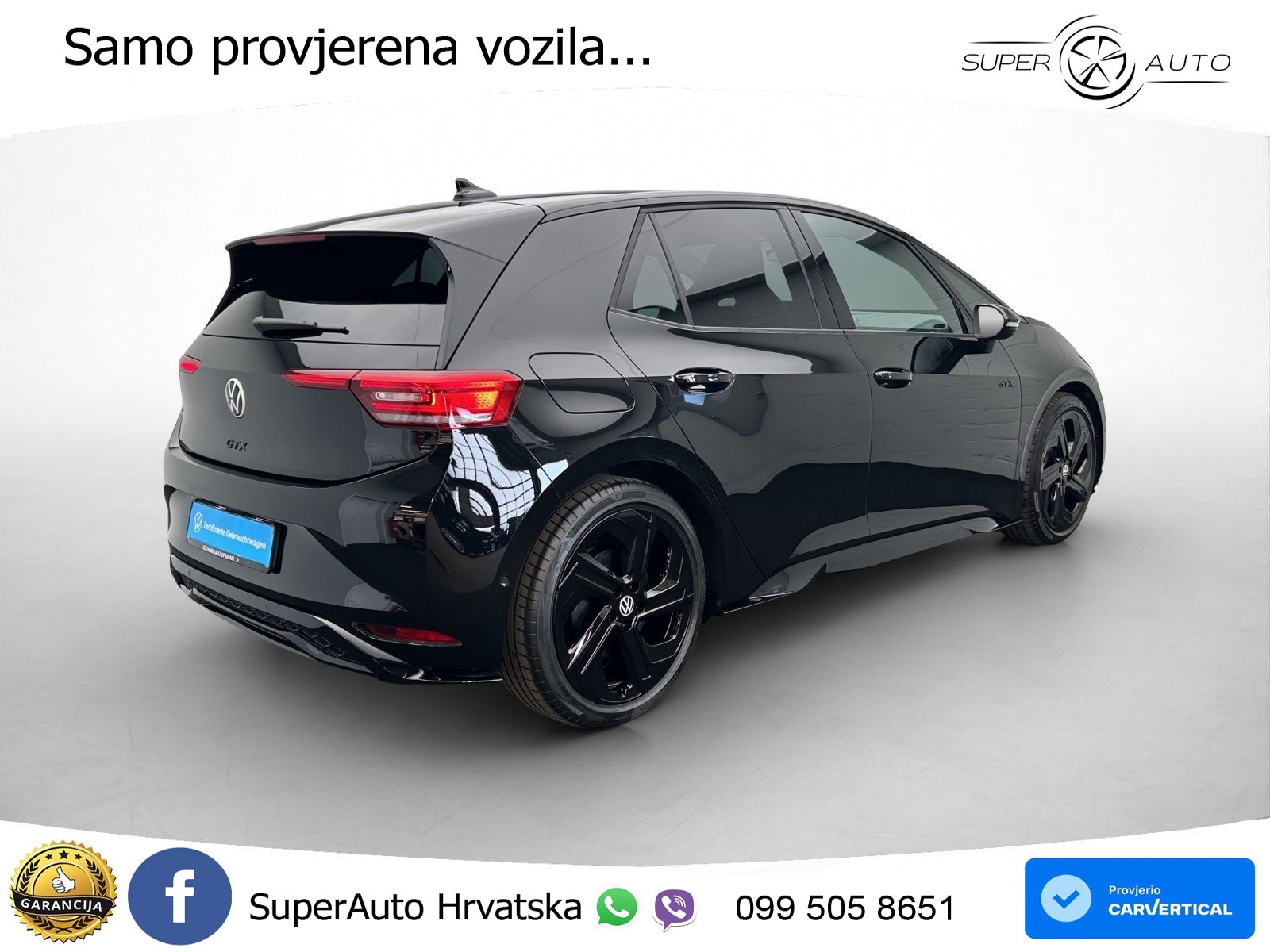 Volkswagen ID.3 GTX Performance 84 kWh (326 KS)