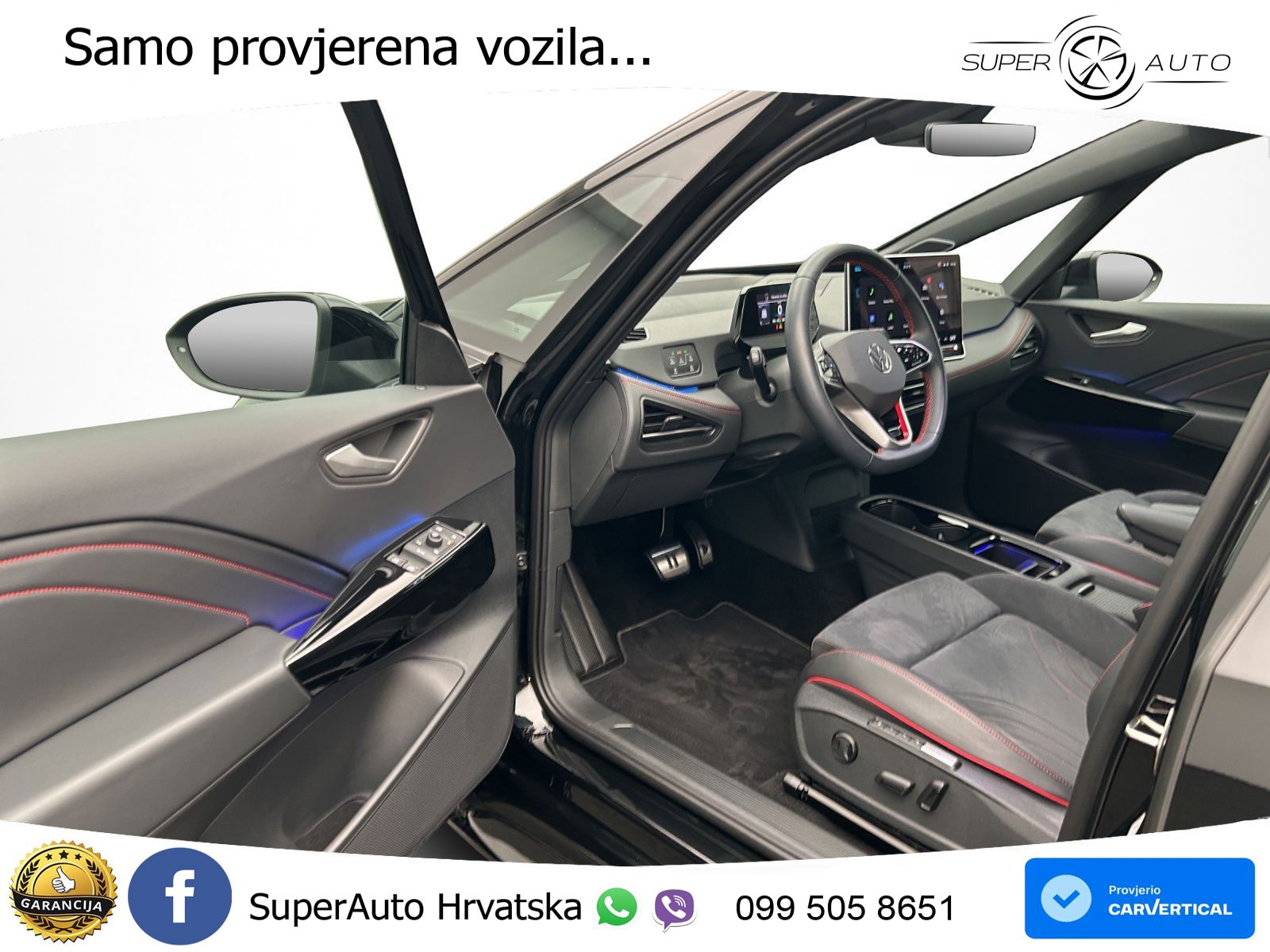 Volkswagen ID.3 GTX Performance 84 kWh (326 KS)