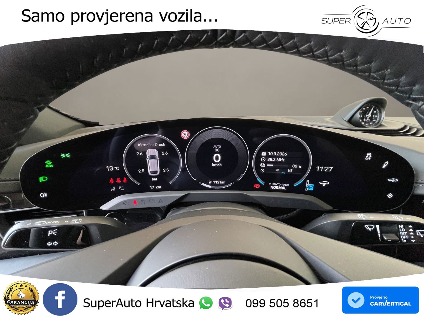 Porsche Taycan Cross Turismo 4S 105 kWh (598 KS)