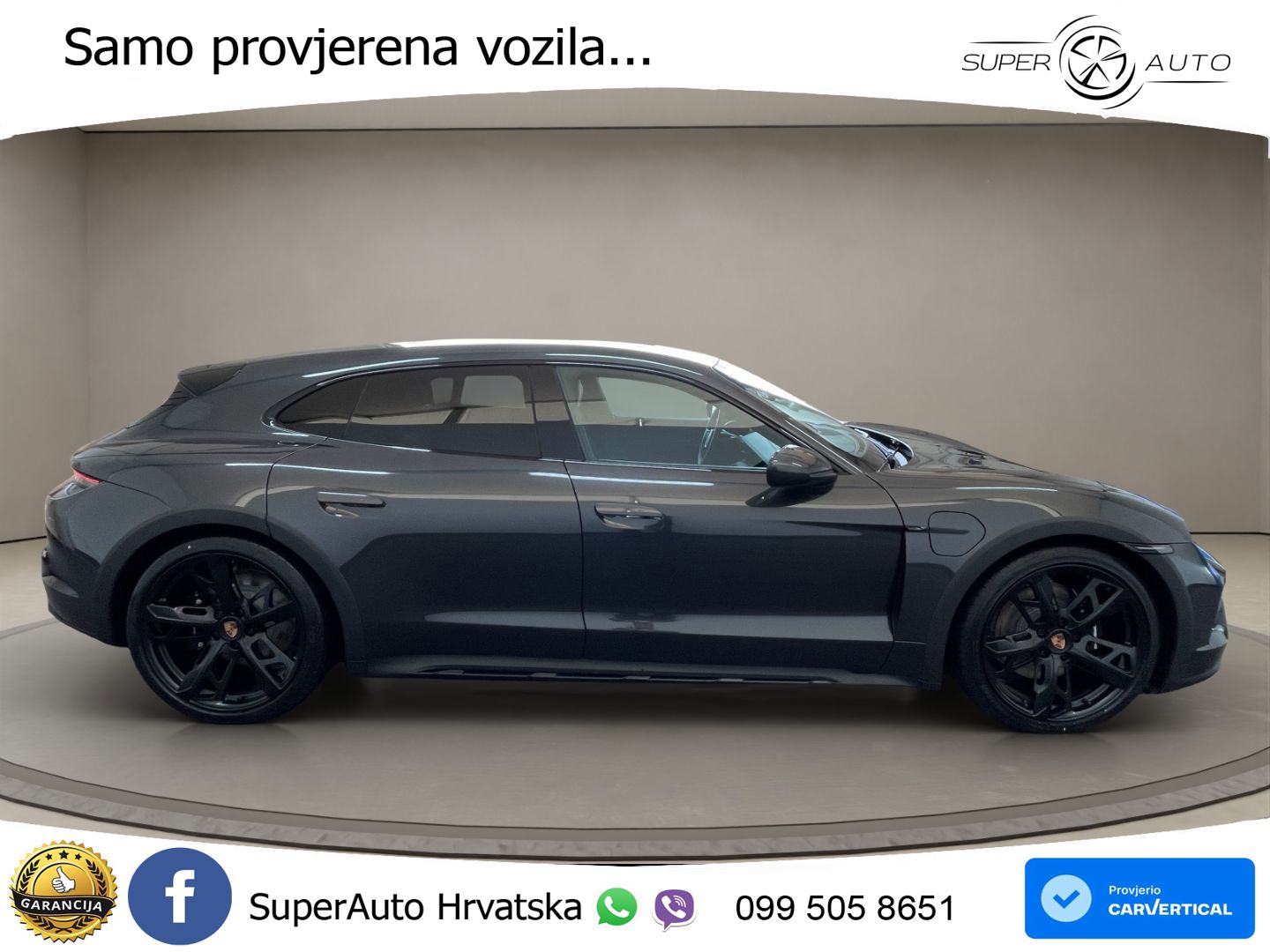 Porsche Taycan Cross Turismo 4S 105 kWh (598 KS)