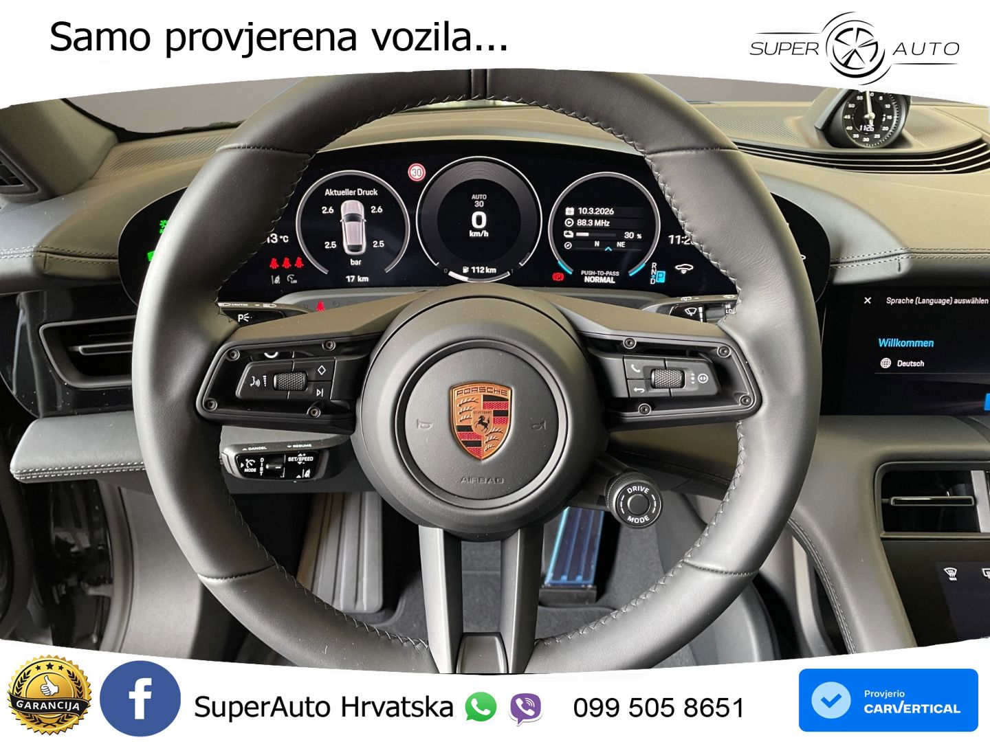 Porsche Taycan Cross Turismo 4S 105 kWh (598 KS)