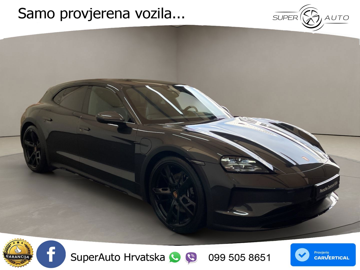 Porsche Taycan Cross Turismo 4S 105 kWh (598 KS)