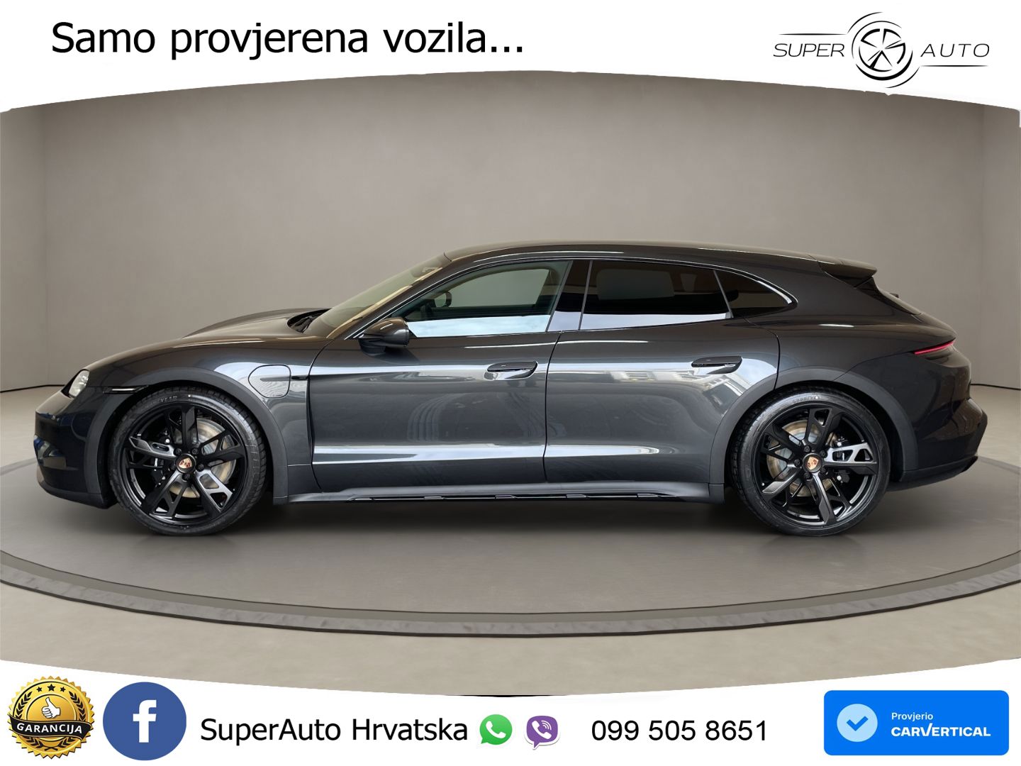 Porsche Taycan Cross Turismo 4S 105 kWh (598 KS)