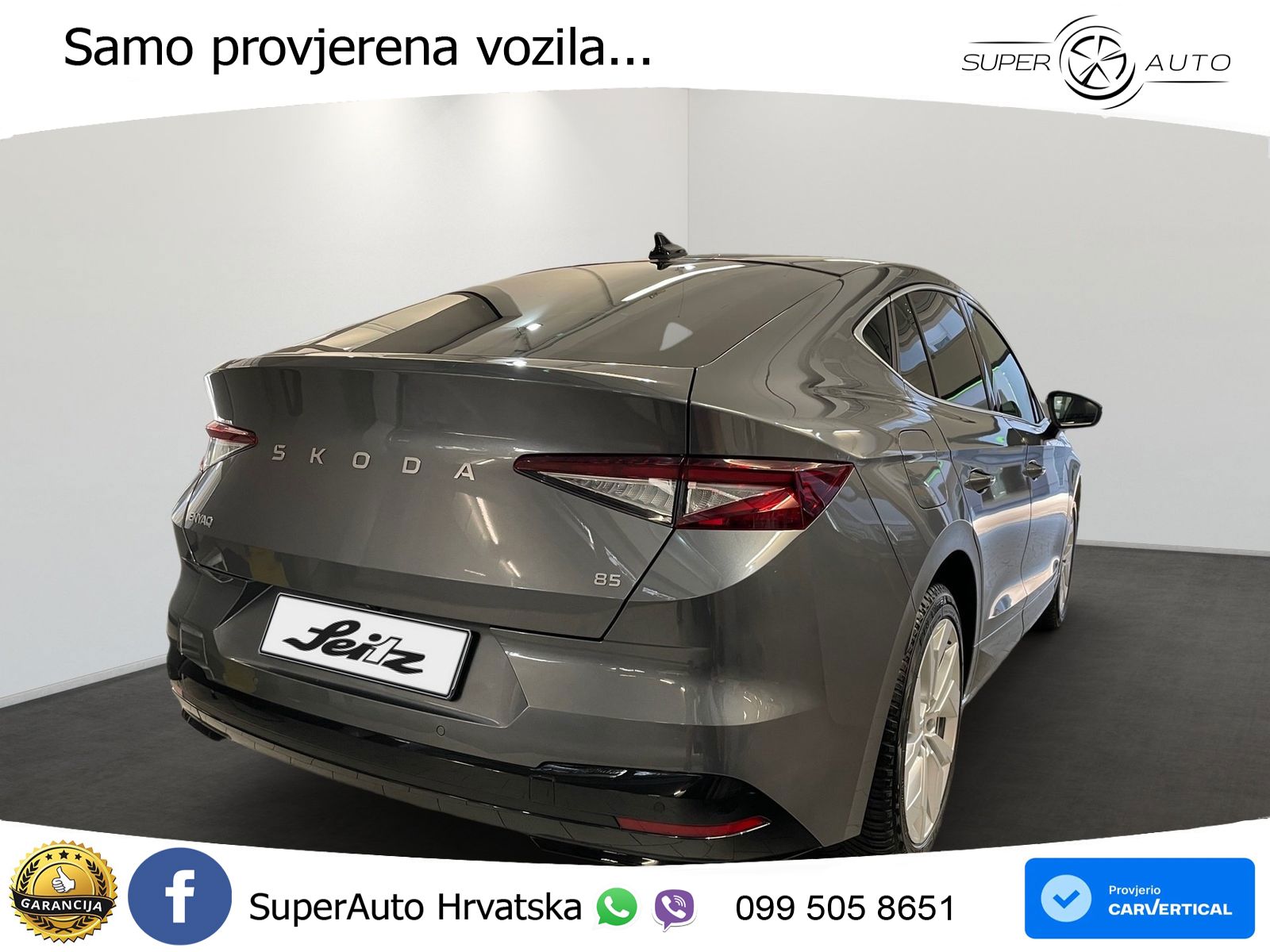 Škoda Enyaq Coupe iV 85 82 kWh (286 KS) Loft LED+GR SJED+ACC