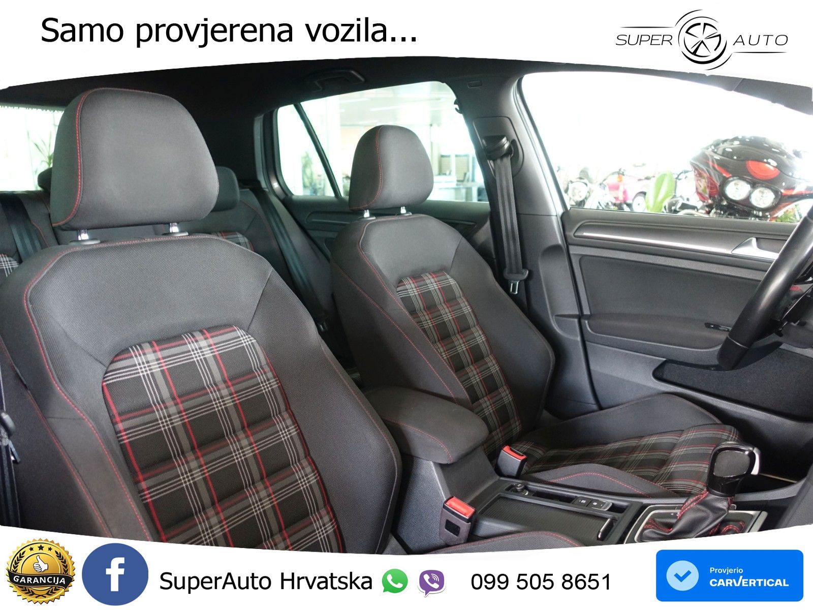 Volkswagen Golf 7 2.0 GTI Performance DSG 245 KS, LED+GR SJED+ACC