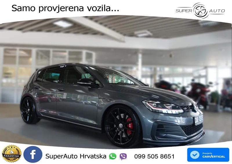 Volkswagen Golf 7 2.0 GTI Performance DSG 245 KS, LED+GR SJED+ACC