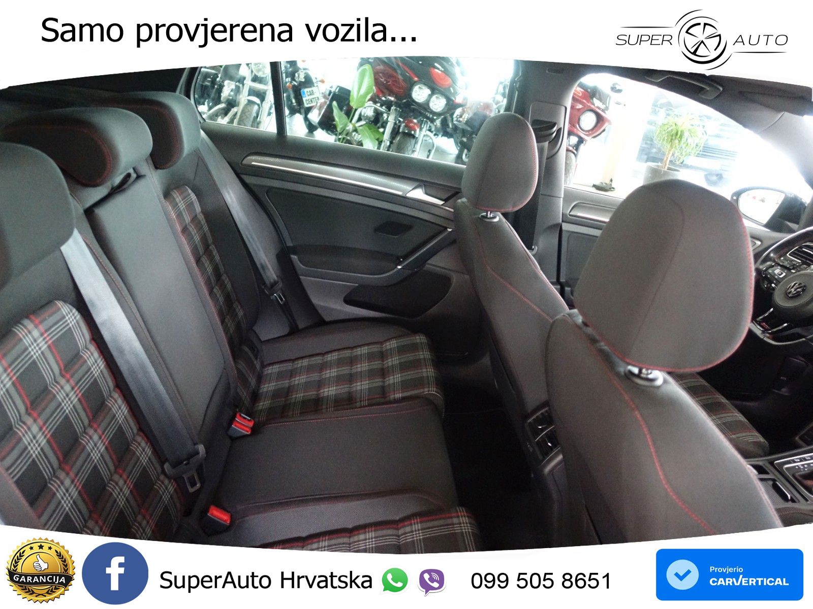 Volkswagen Golf 7 2.0 GTI Performance DSG 245 KS, LED+GR SJED+ACC