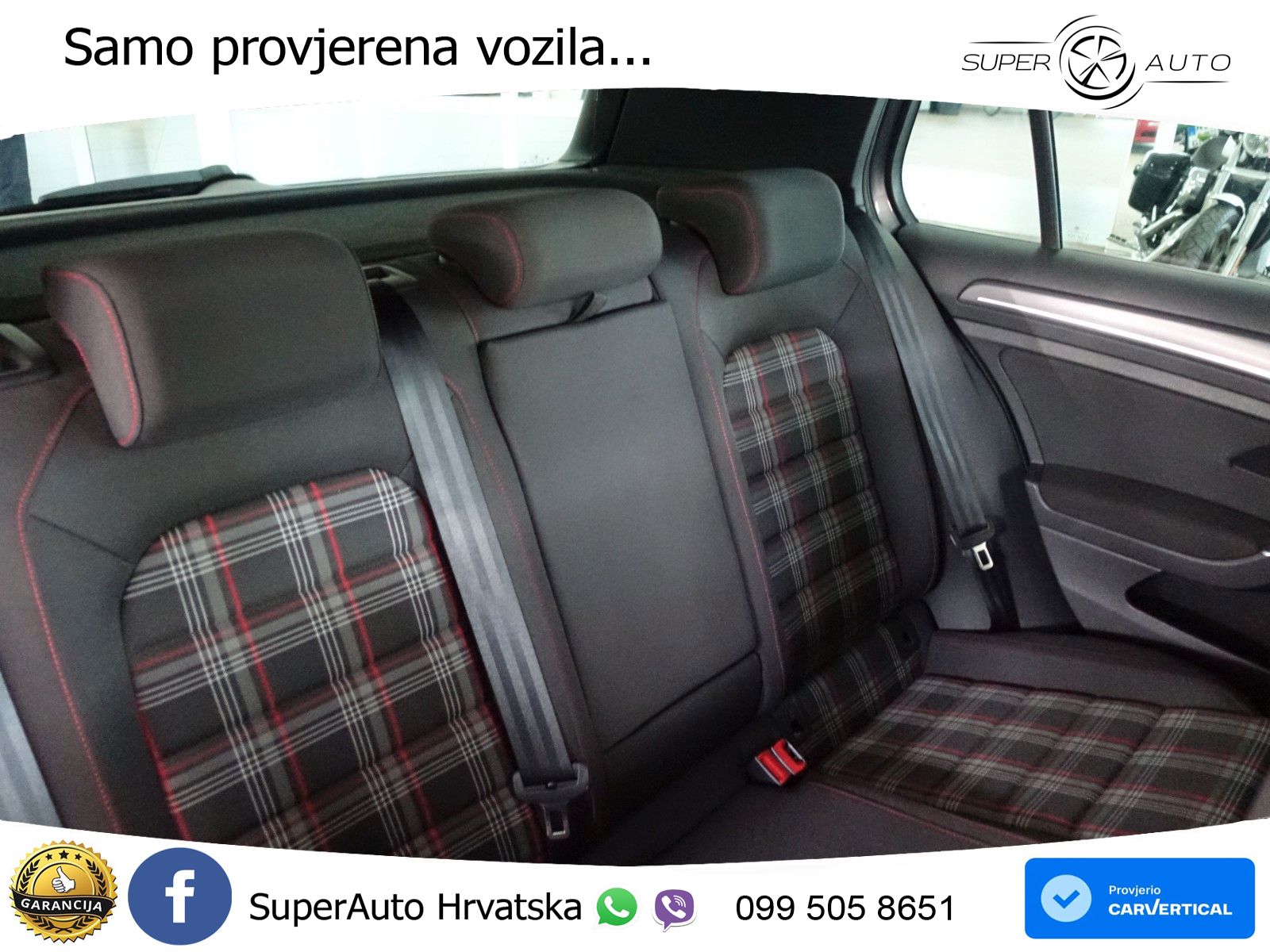 Volkswagen Golf 7 2.0 GTI Performance DSG 245 KS, LED+GR SJED+ACC